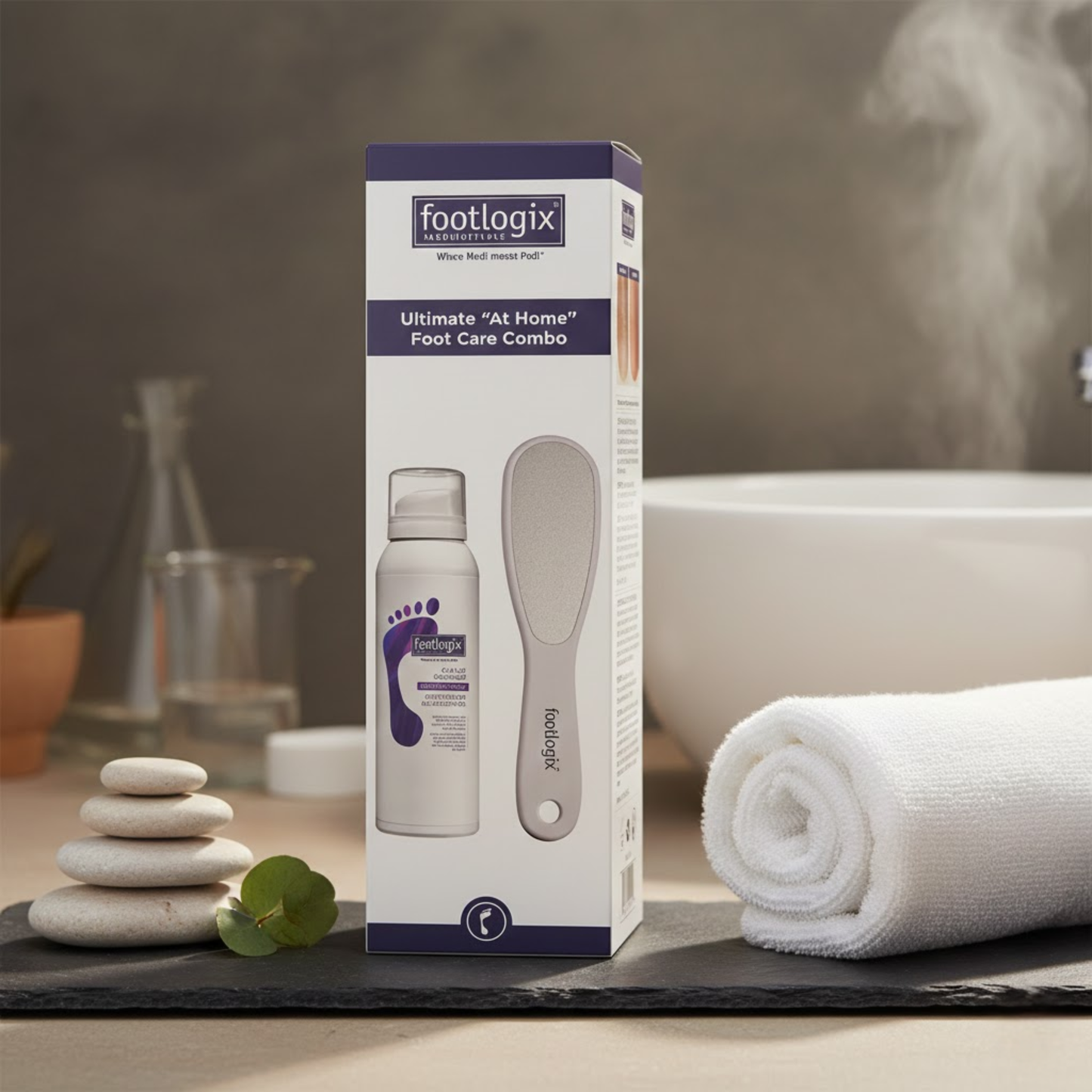 FOOTLOGIX Ultimate "AT HOME " Footcare Combo