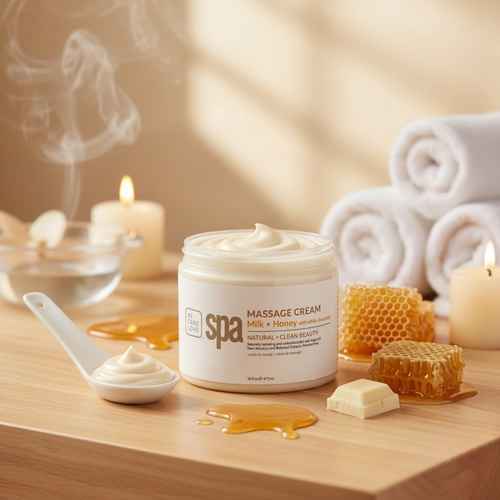 BCL Milk + Honey - Massage Cream 450g