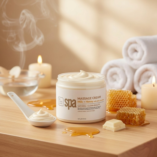 BCL Milk + Honey - Massage Cream 450g