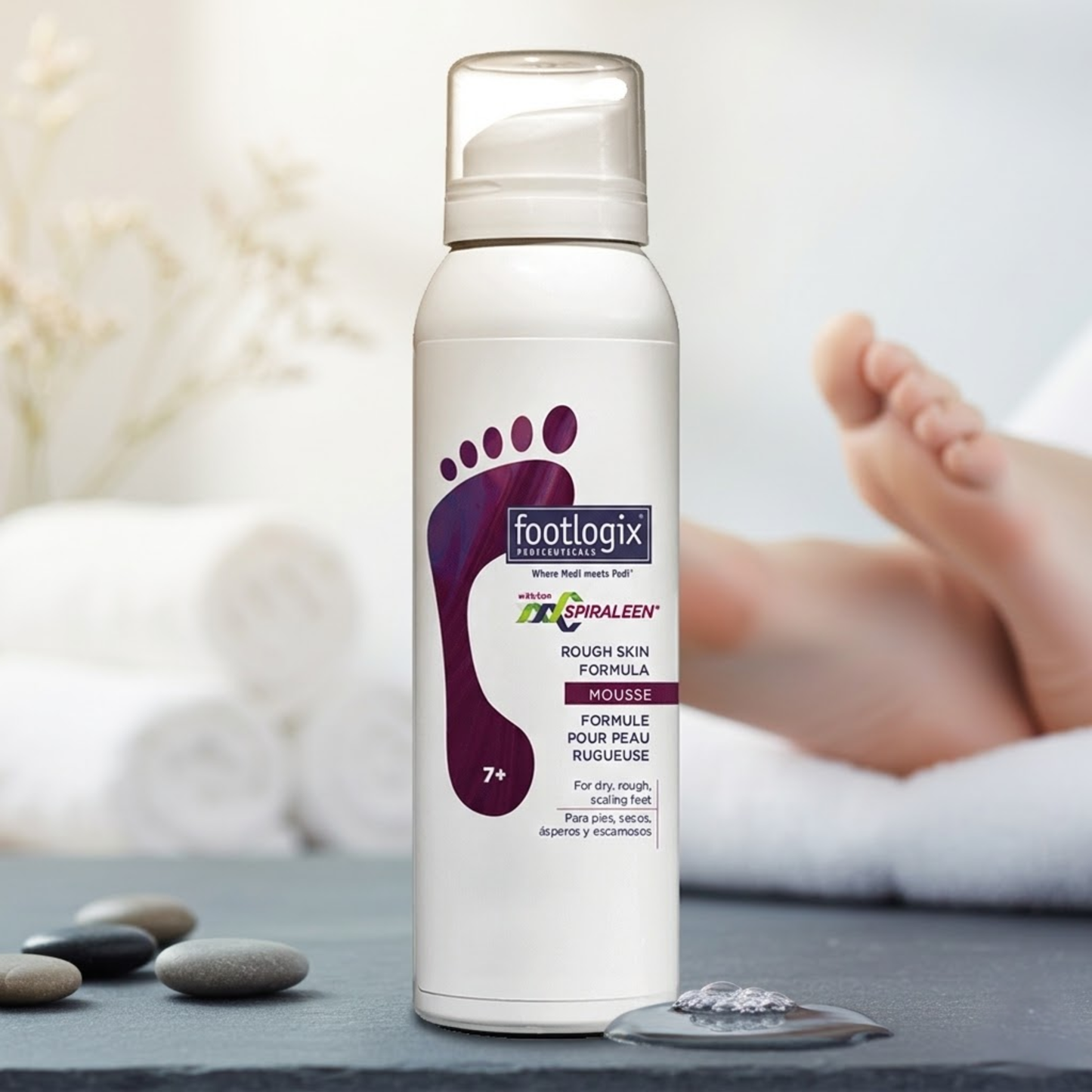 Footlogix Rough Skin Formula w/Spiraleen 125ml